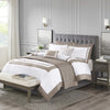 Luxurious 8-Piece Bedding Ensemble with Quilt and Chic Cushions