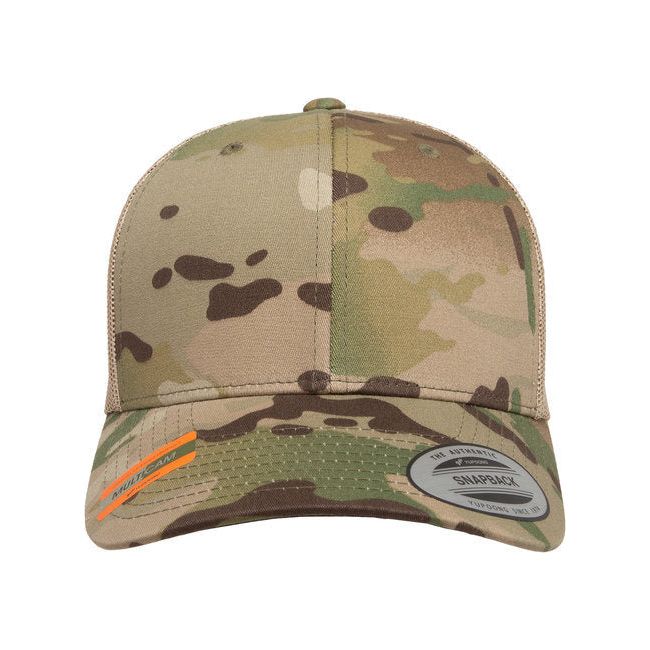 Retro Trucker Multicam Snapback