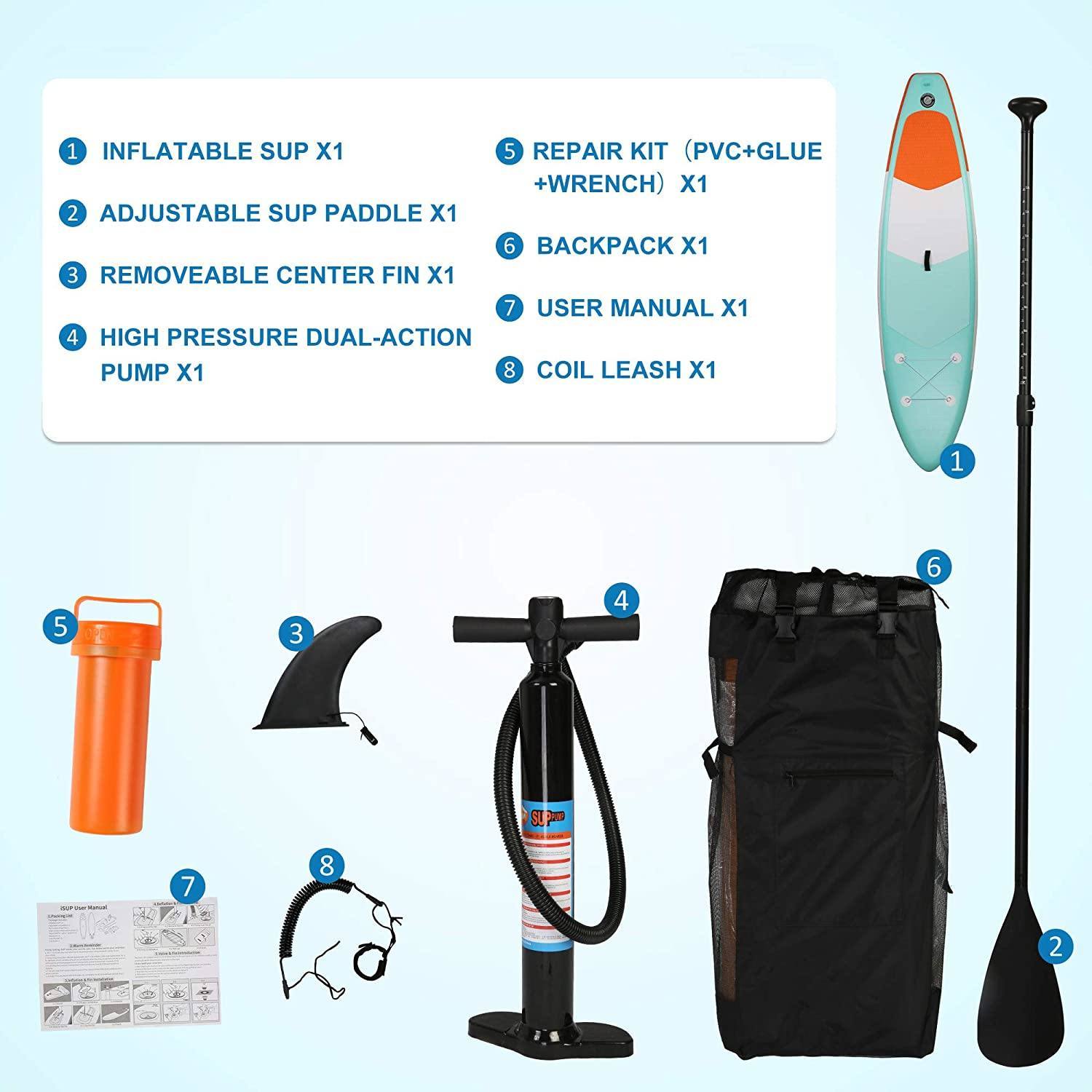 Portable Inflatable SUP Adventure