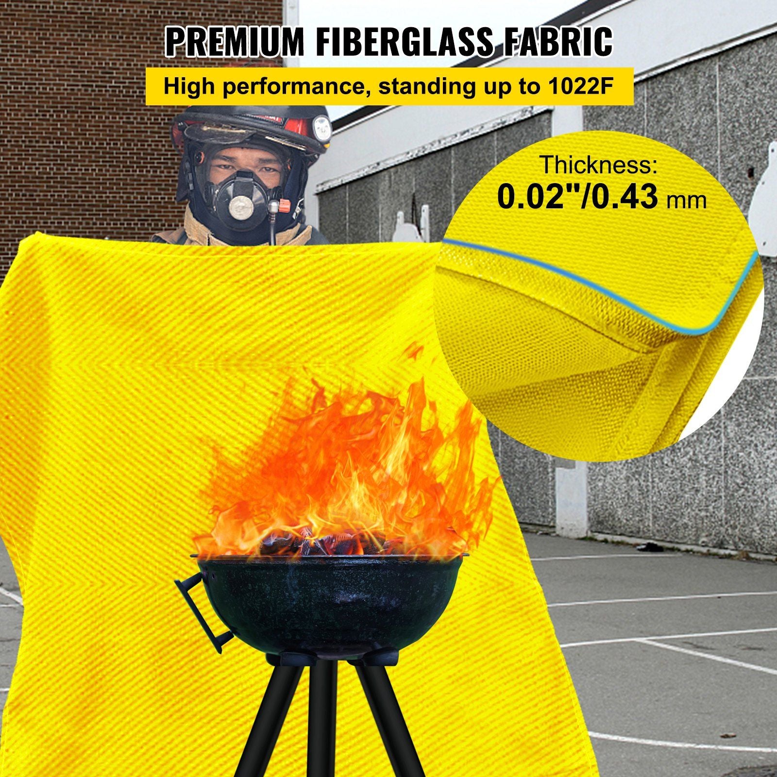 Heavy-Duty Fire Retardant Welding Blanket