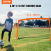 VEVOR Portable Soccer Net for Kids - 6.5x3.25 ft Foldable and Lightweight Backyard Goal