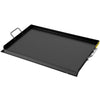 VEVOR Heavy-Duty Carbon Steel Flat Top Griddle, 16"x24" Cooking Surface for BBQ and Grill Use with Convenient Handles