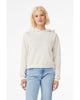 Cozy Elegance: Bella + Canvas Ladies' Classic Hooded Sweatshirt