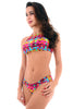 Lattice Strap Chic Split Swimsuit