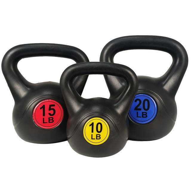 Wide Grip Kettlebell Exercise Weight Set