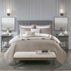 Luxurious 8-Piece Bedding Ensemble with Quilt and Chic Cushions