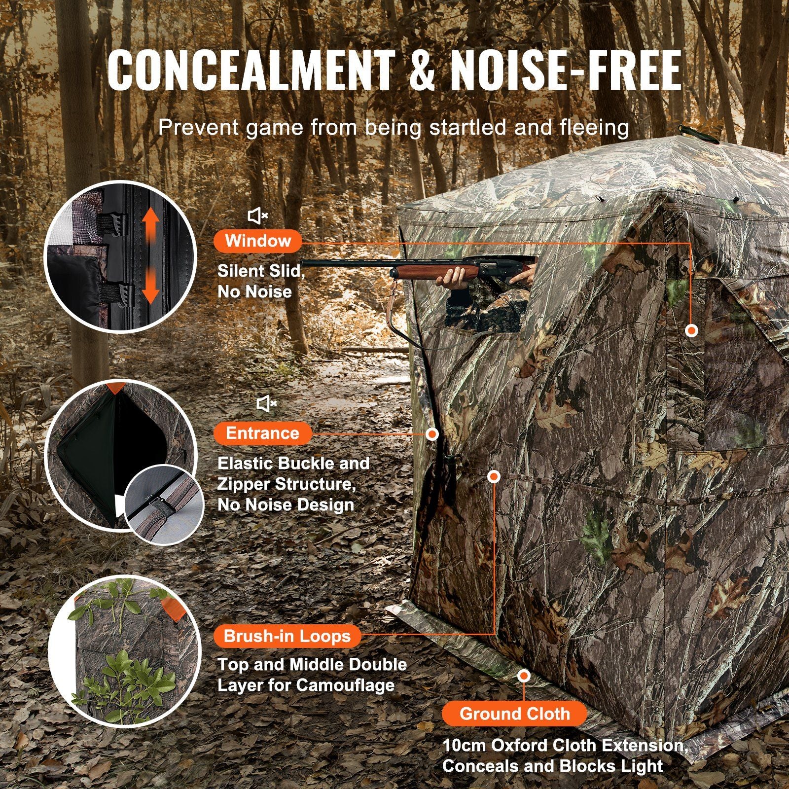 270° Waterproof Hunting Shelter