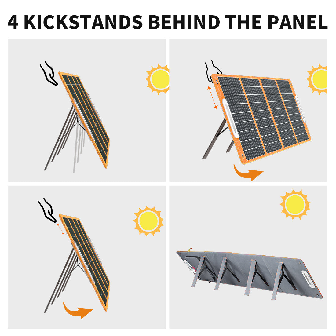 100W 18V Portable Solar Panel