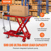 Hydraulic Lift Table Cart, 500lbs Capacity