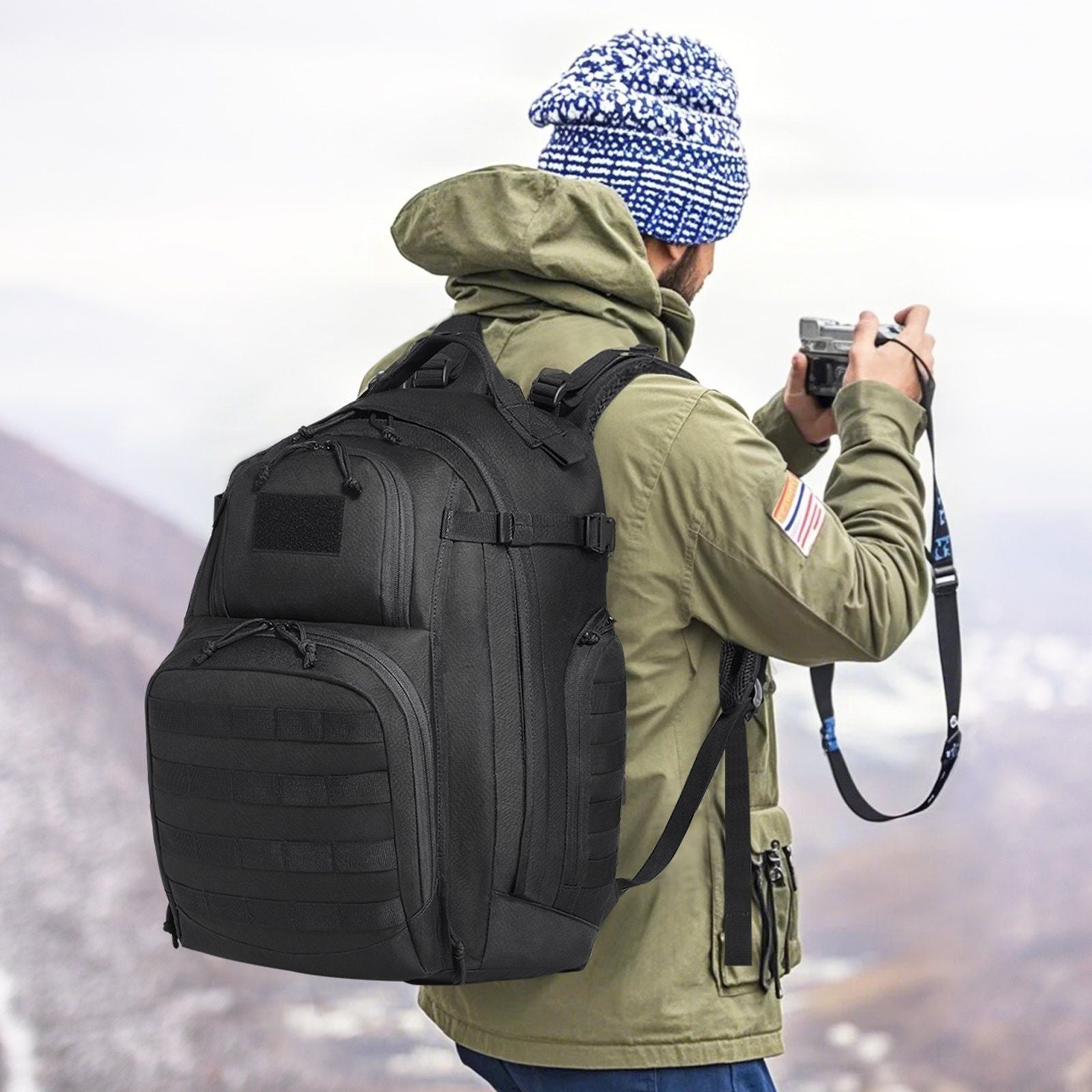 40L Tactical Travel Backpack