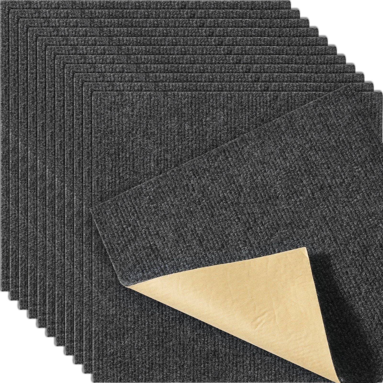 VEVOR Self-Adhesive Luxury Carpet Tiles, 12