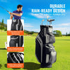 Golf Cart Bag - Black & Grey