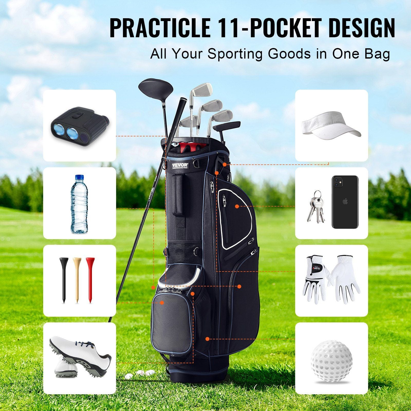 Premium Waterproof Golf Bag