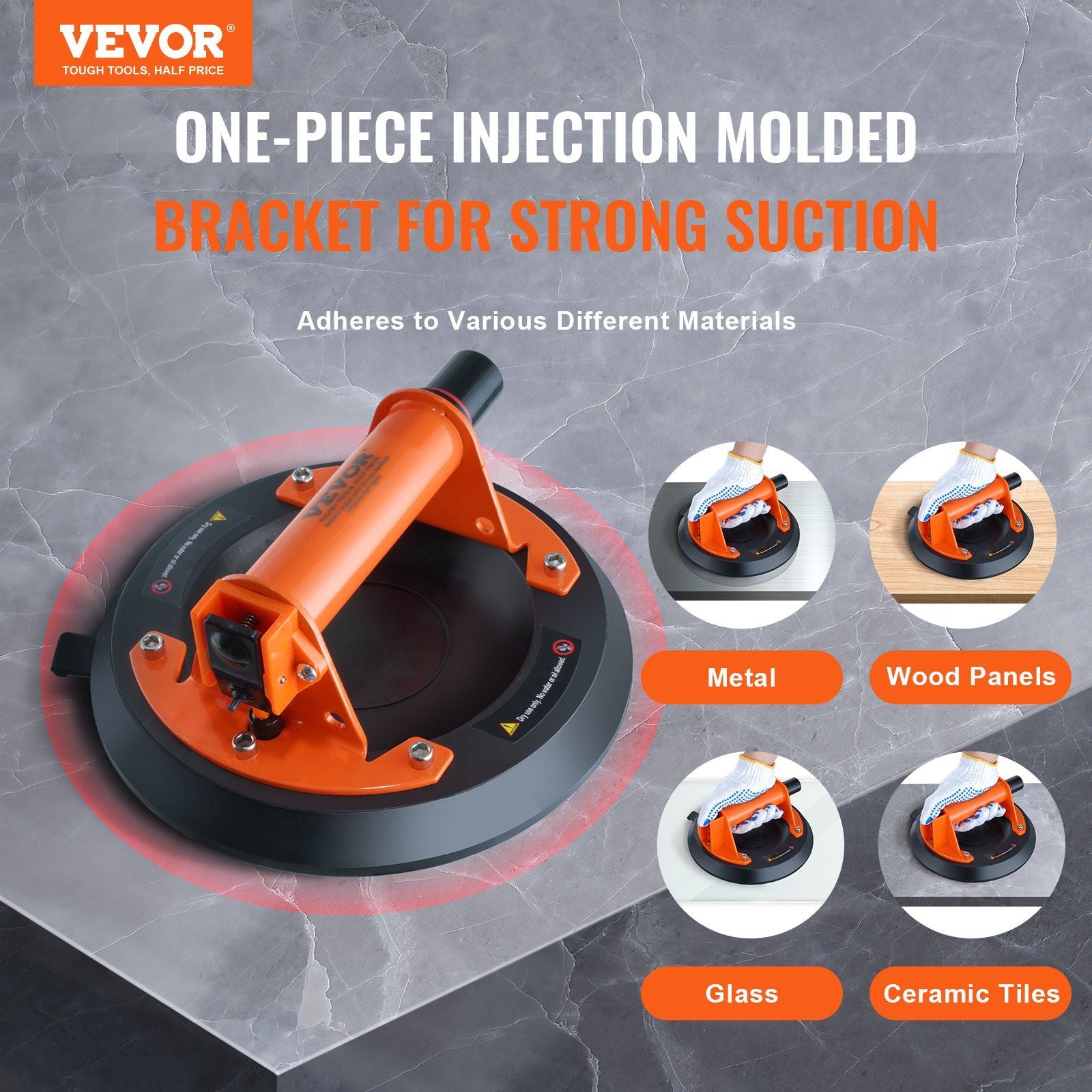 Industrial Vacuum Glass Lifter 615 lbs