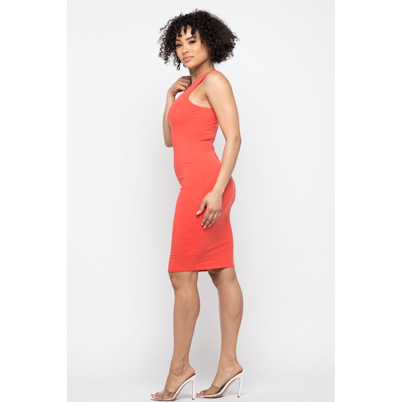 SLEEVELESS BODYCON DRESS