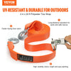 VEVOR Heavy-Duty 2"x20' ATV Tow Strap with High-Strength Hooks - 17,000 lbs Capacity for Ultimate Vehicle Recovery