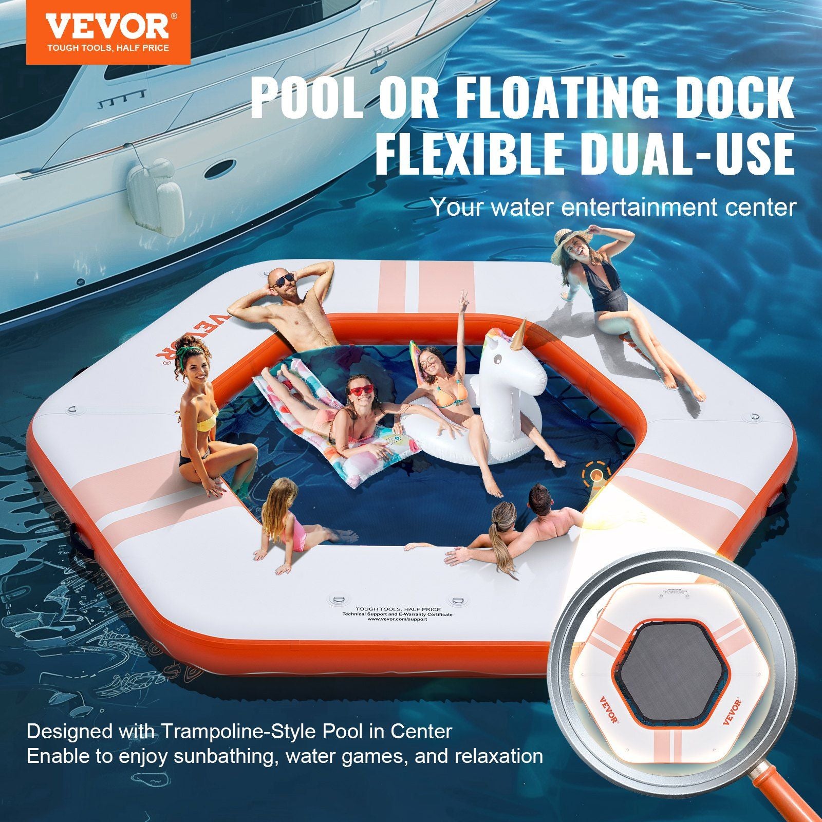 Inflatable Floating Dock