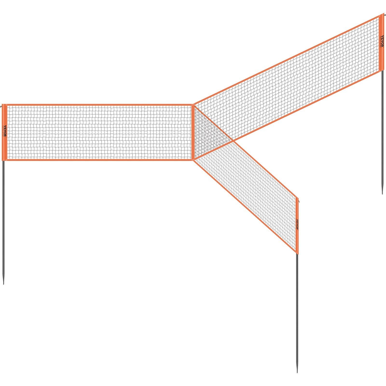 Adjustable Volleyball Net Set