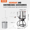 VEVOR 30-Quart Outdoor Turkey Fryer and Seafood Steamer Set with Complete Accessories