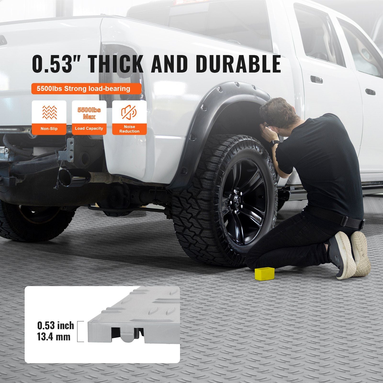 Heavy-Duty Interlocking Garage Tiles