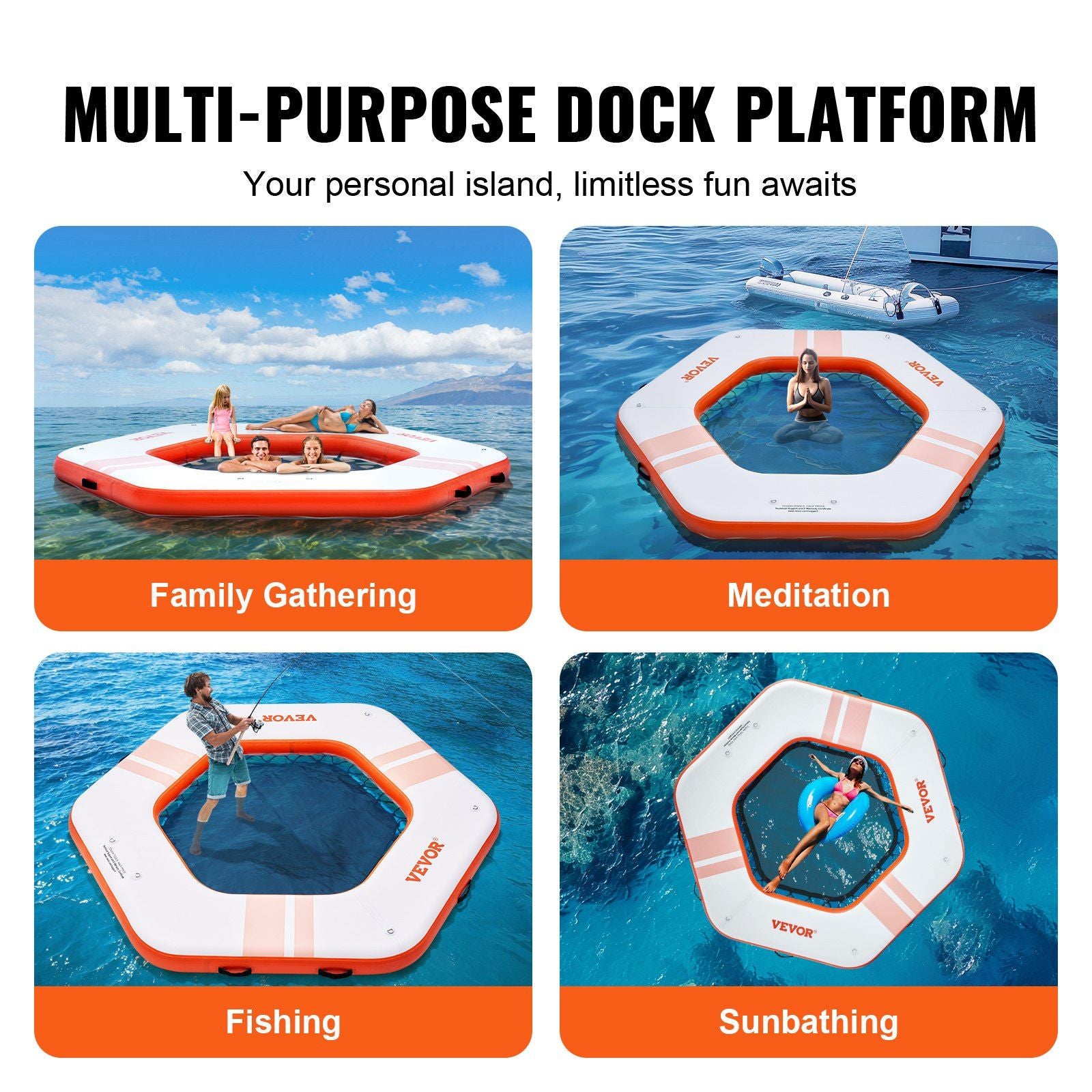 Inflatable Floating Dock