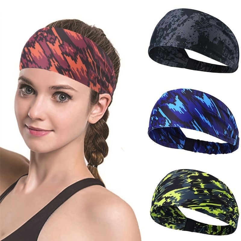 Camo Active Stretch Headbands for Fitness