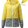 Stylish Women's Waterproof Rain Jacket for Outdoor Adventures