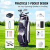 Golf Cart Bag - Black & White