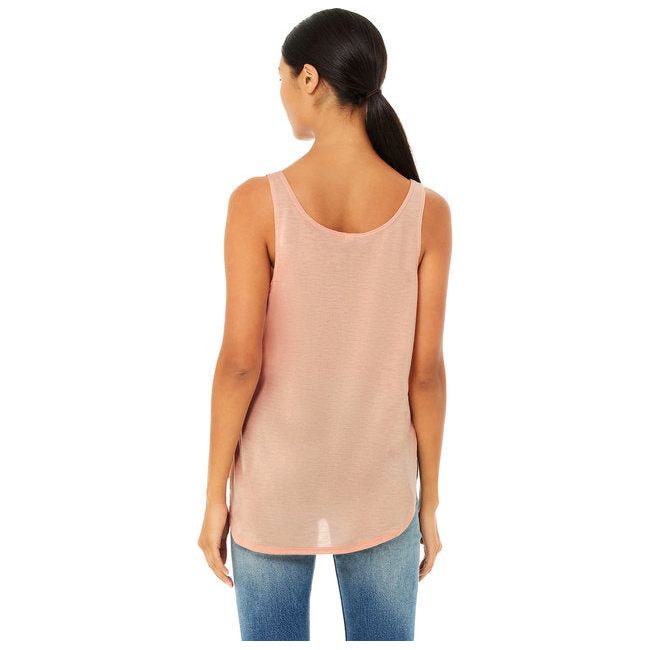 Chic Drapey Tank Top - Black