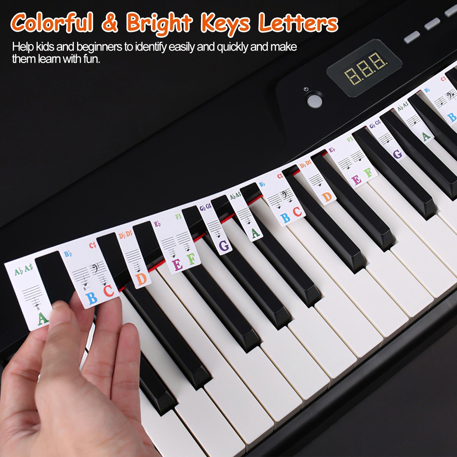 Piano Keyboard Stickers