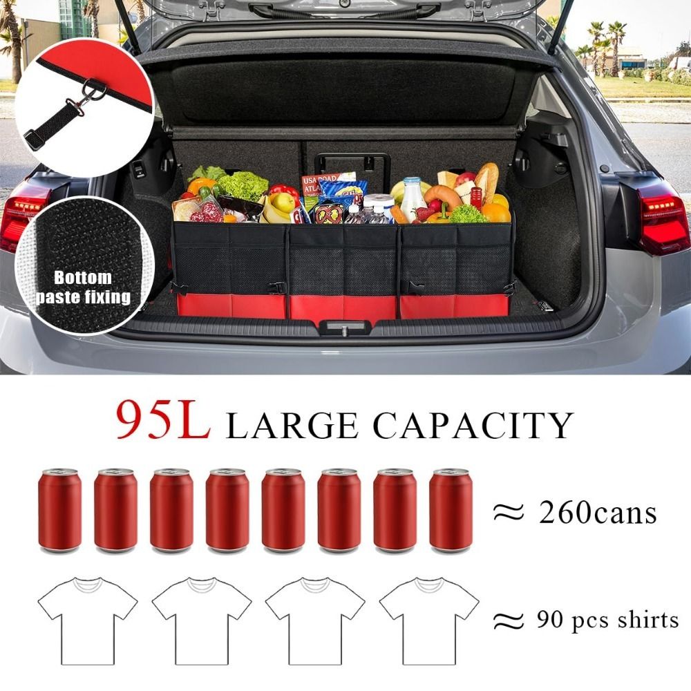 Collapsible Car Trunk Organizer