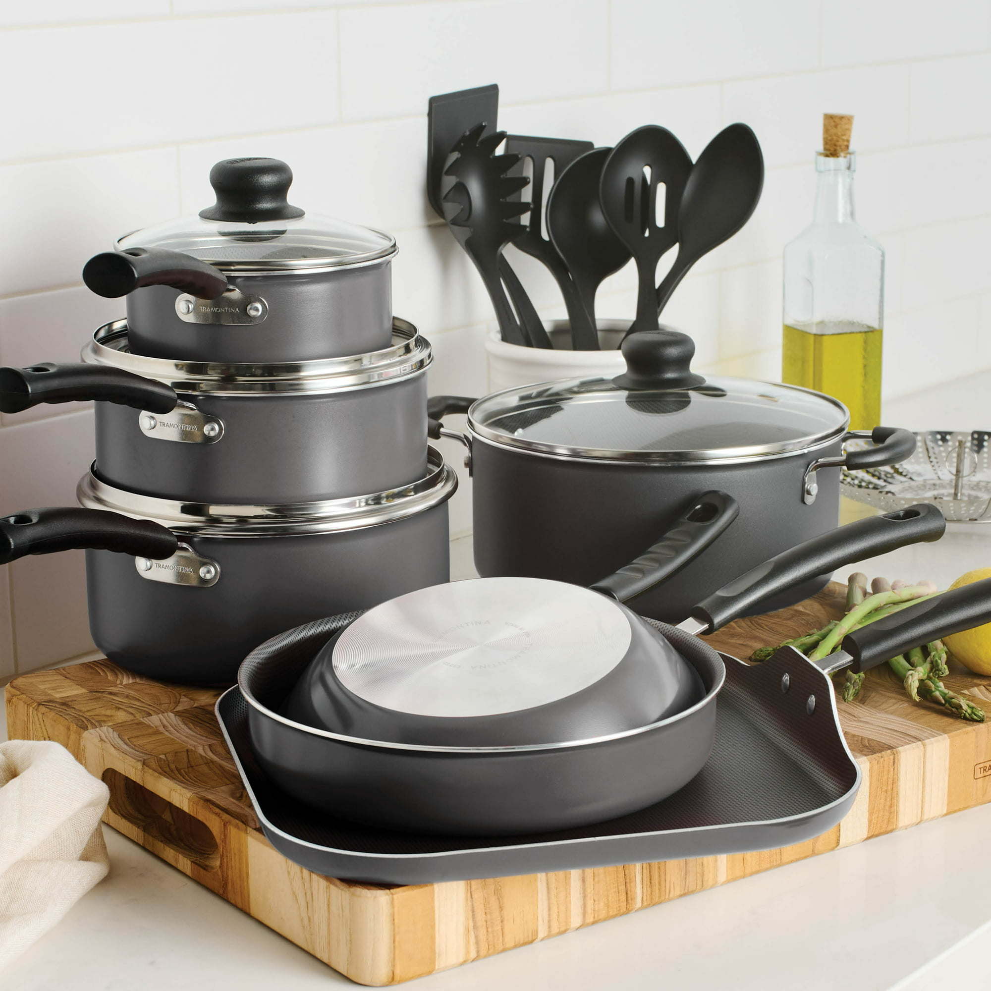 Tramontina PrimaWare 18-Piece Nonstick Cooking Essentials Set