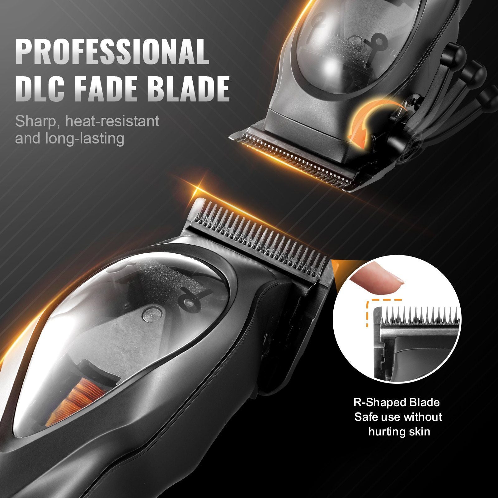 Professional Hair Clipper Black