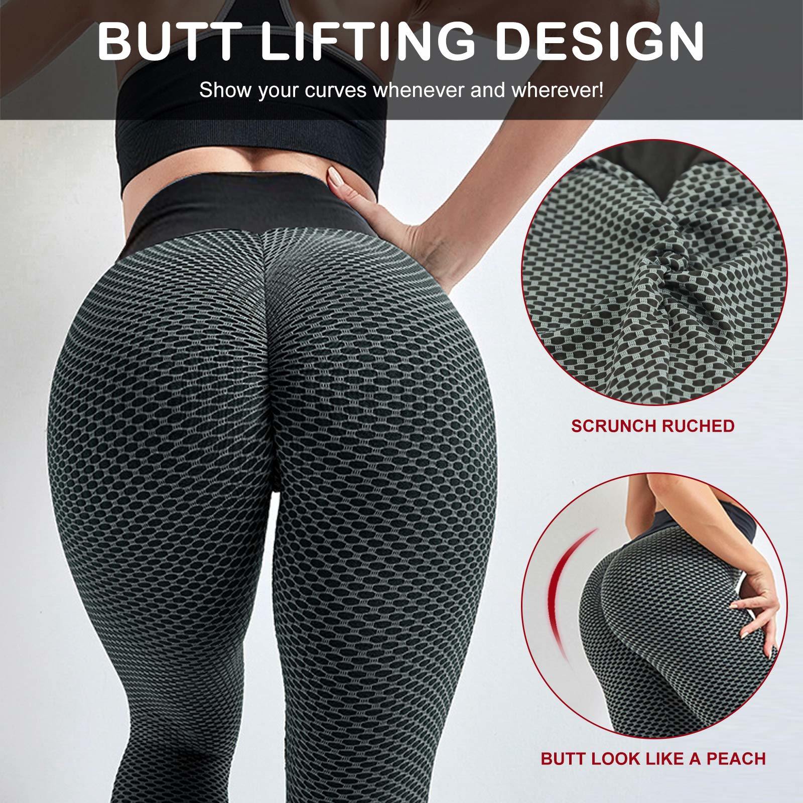 Peach-Enhancing Activewear Leggings