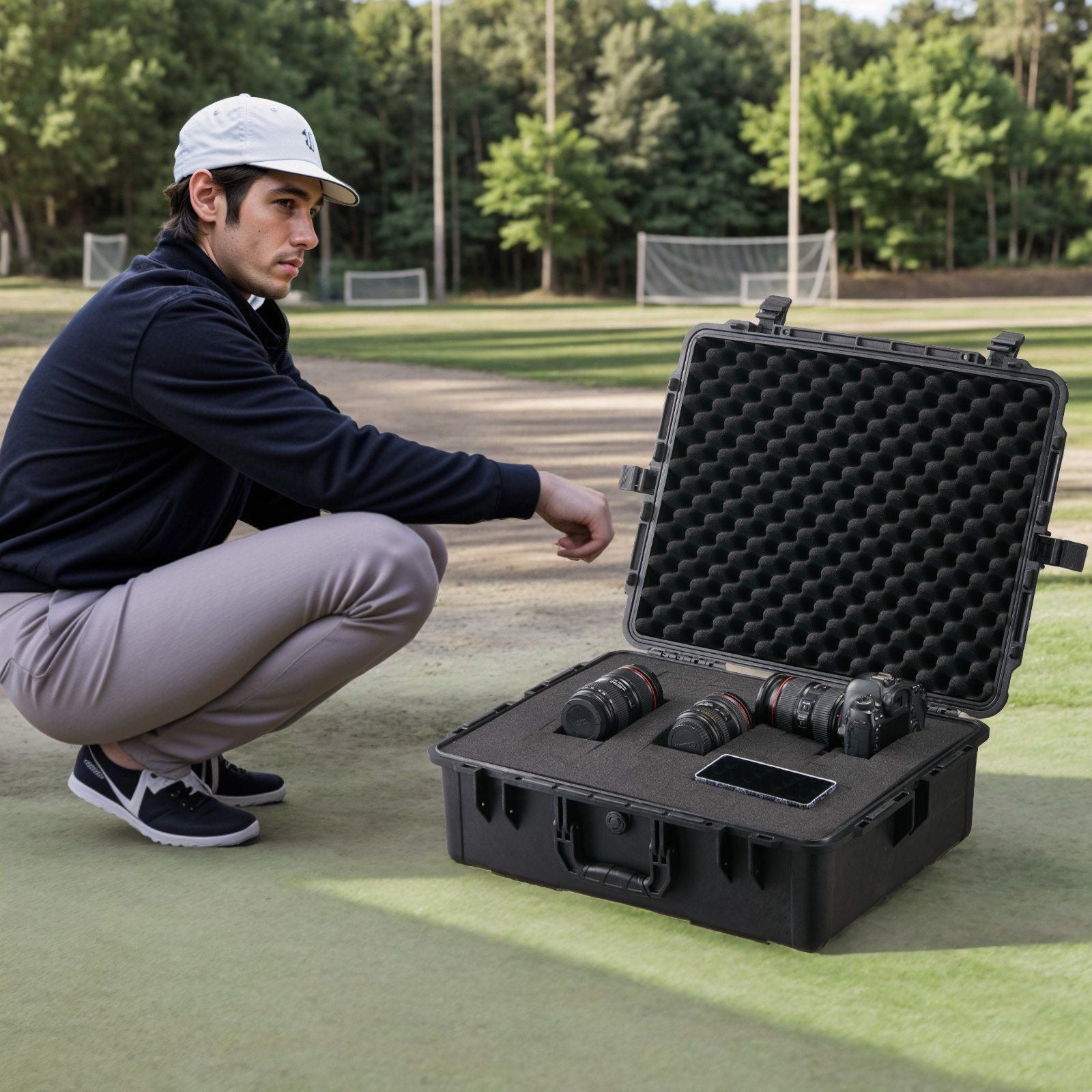 Rugged Waterproof Equipment Protection Case