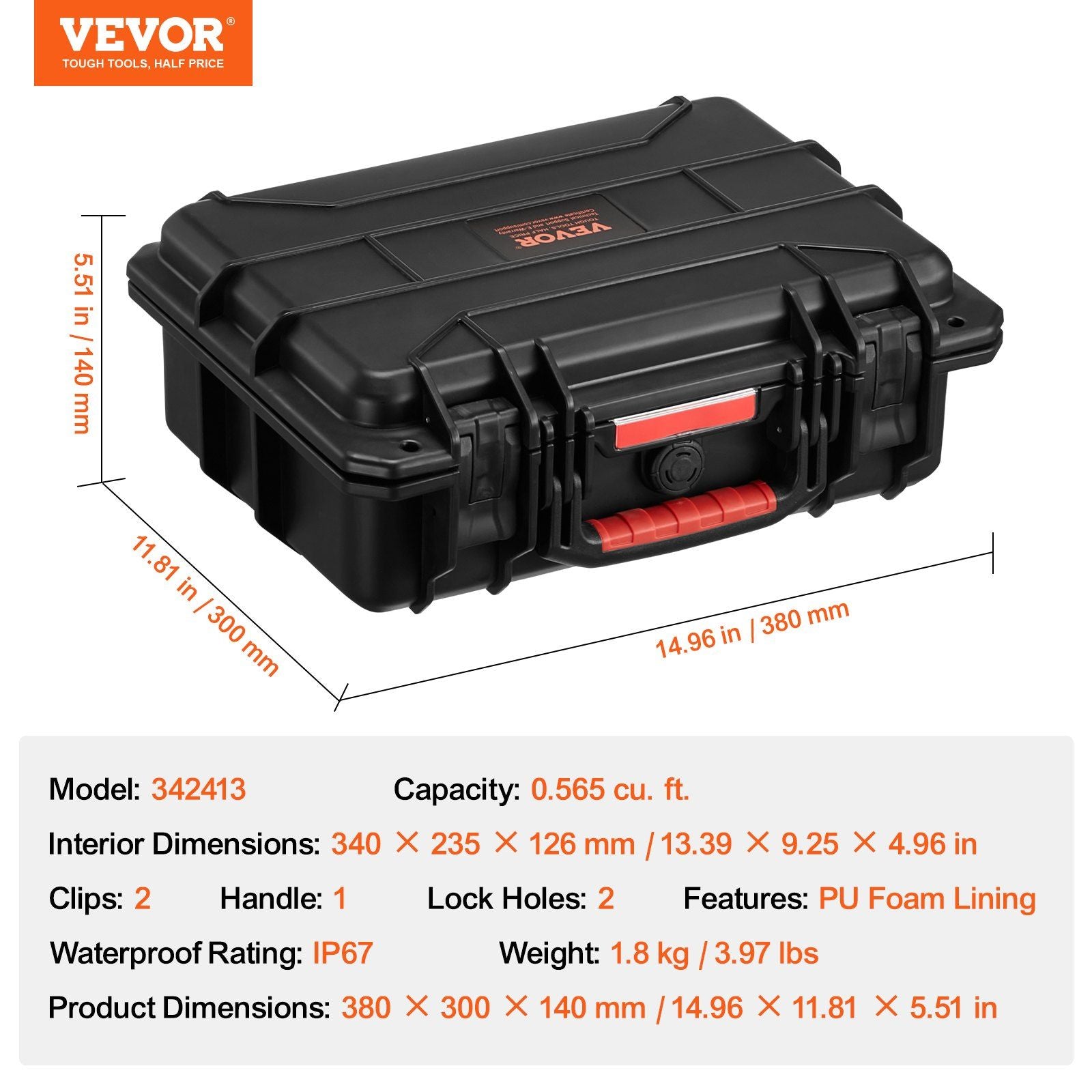 Waterproof Gear Case