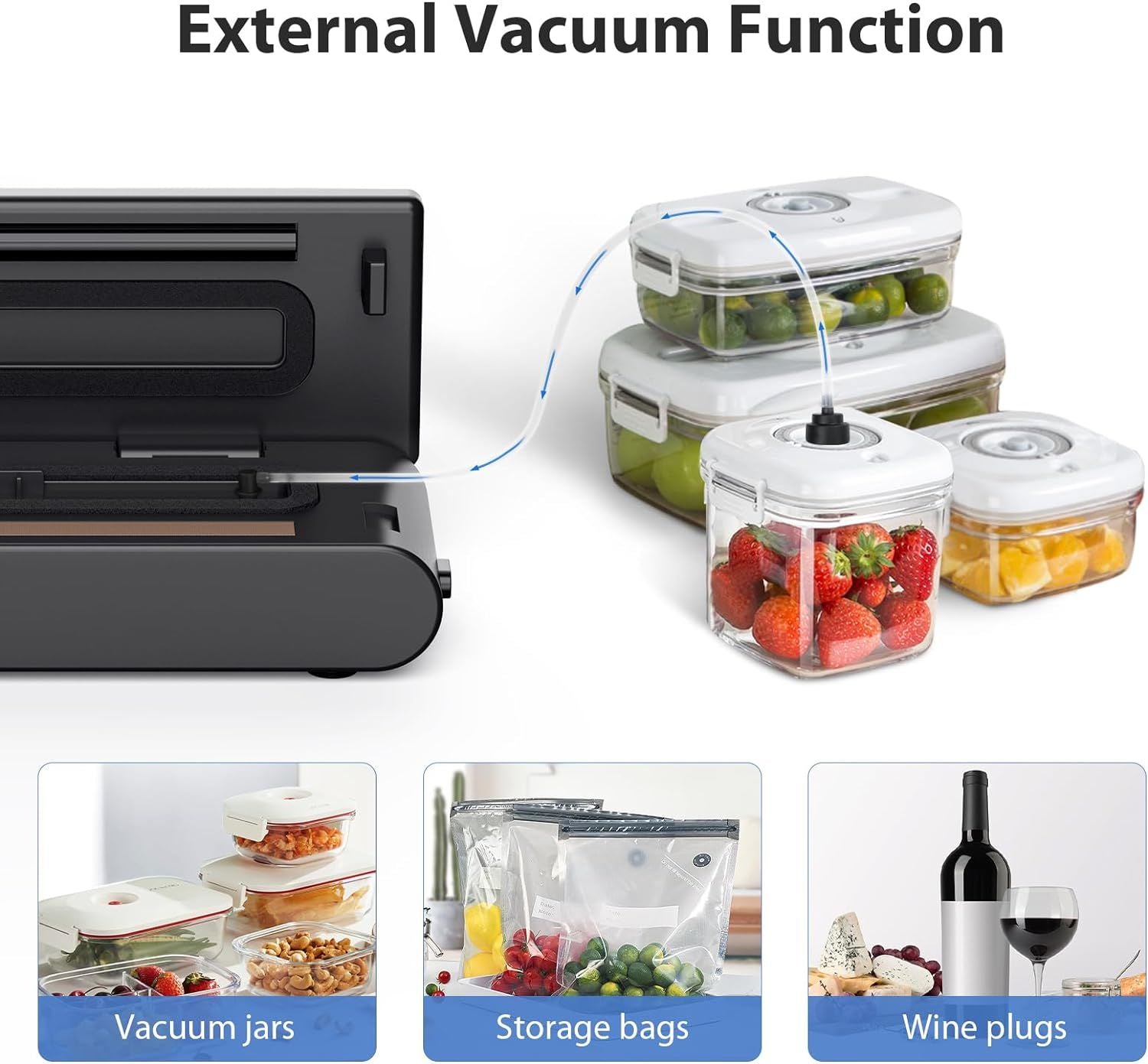 Food Preservation Vacuum Sealer Machine