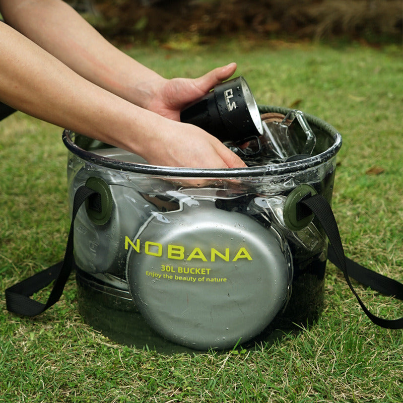 Versatile 30L Portable Folding Adventure Bucket