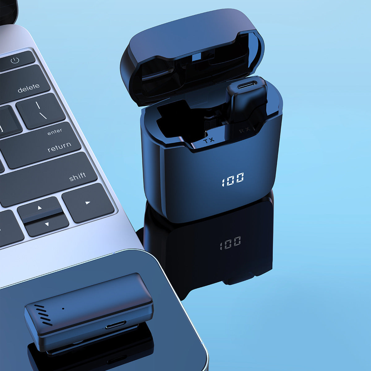Wireless lavalier microphone
