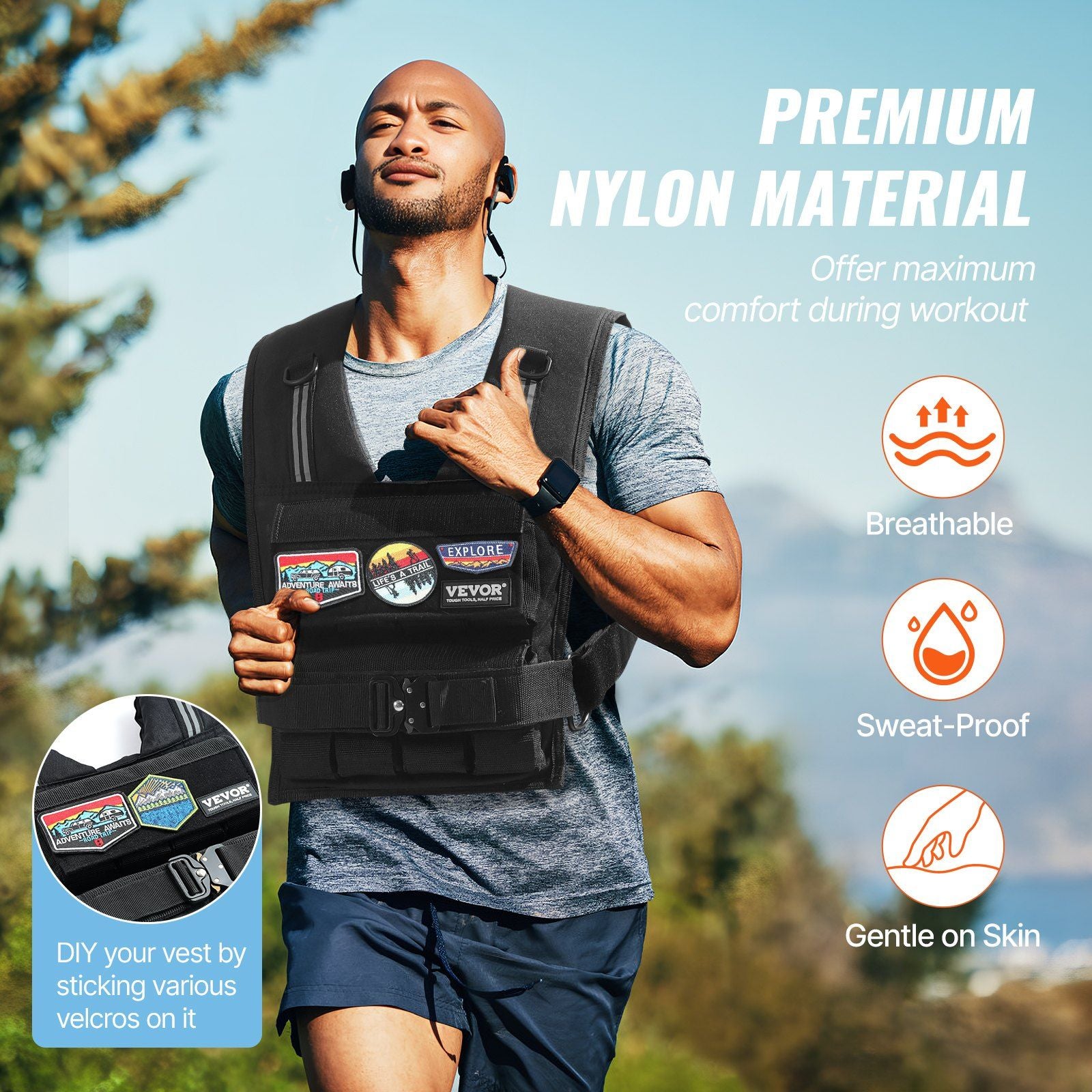 Customizable Weighted Exercise Vest