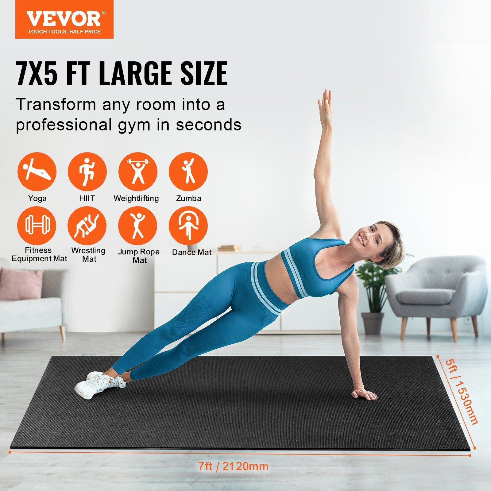 Professional Fitness Exercise Mat