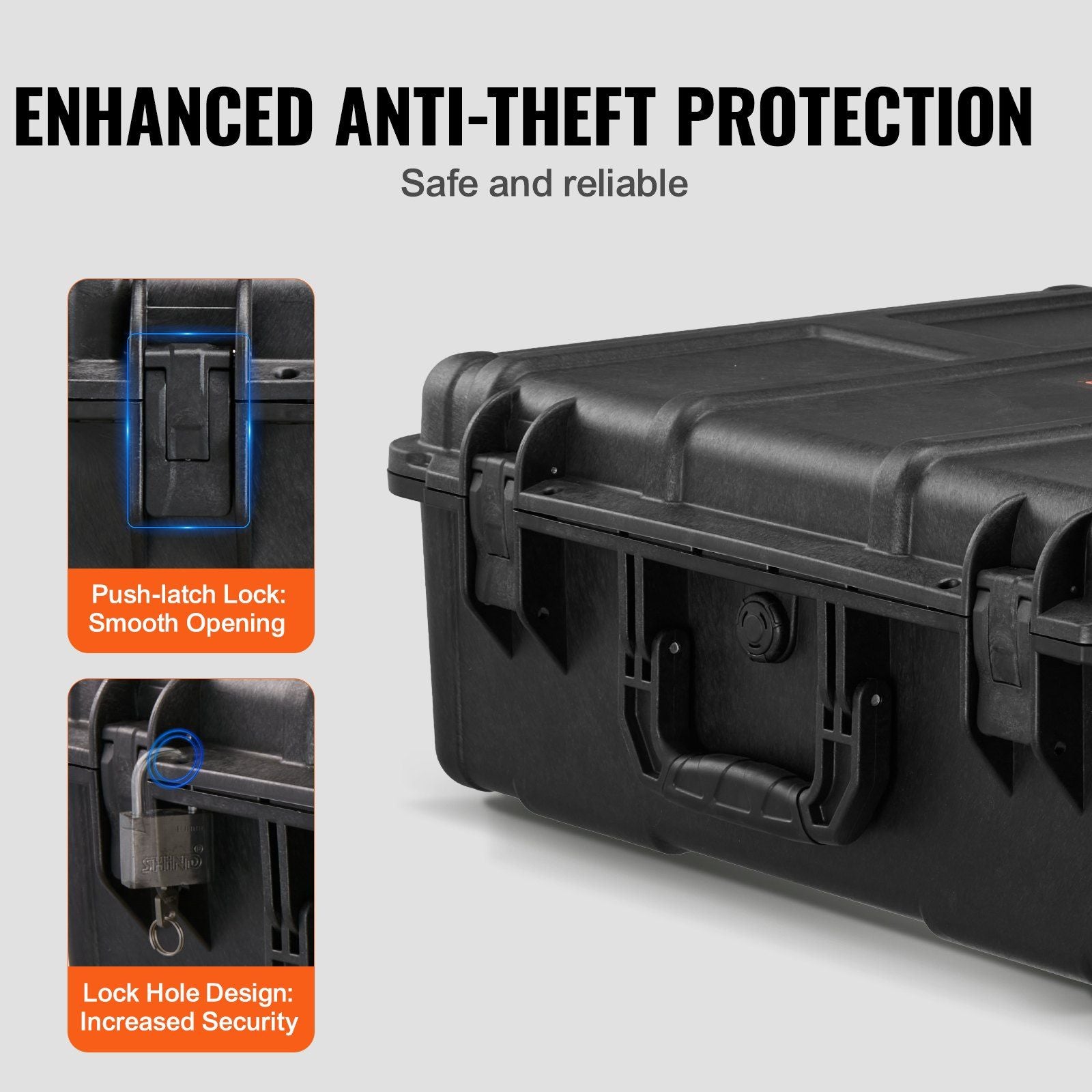 Rugged Waterproof Equipment Protection Case