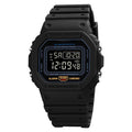 Classic Digital Timepiece Waterproof Watch