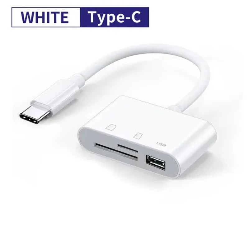 USB C SD Card Reader Adapter