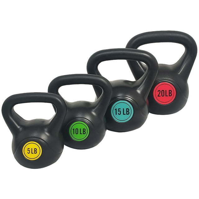 Wide Grip Kettlebell Exercise Weight Set