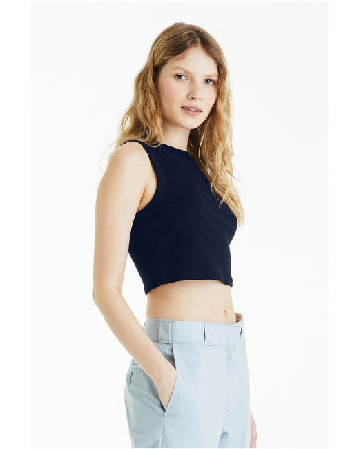 Eco-Friendly Micro Rib Crop Tank