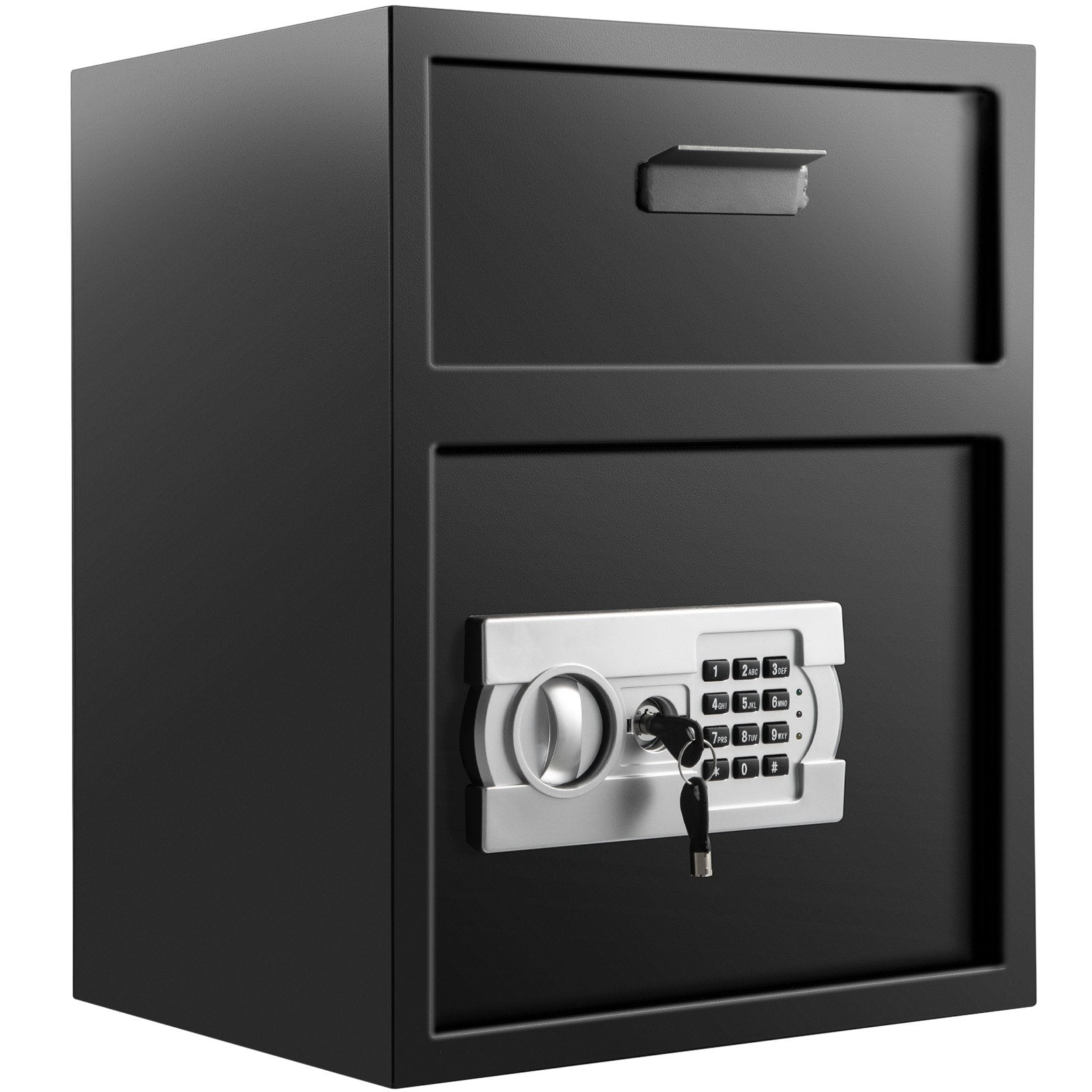 Secure Digital Depository Safe with Deposit Slot