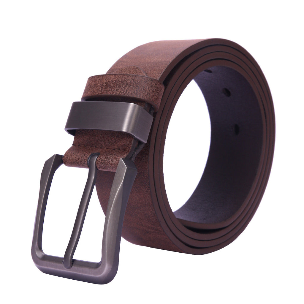 LuxeForge Men Fashion Leather Belt