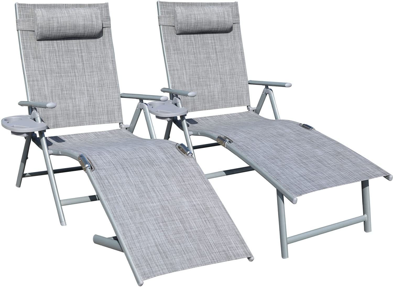 Elegant Adjustable Outdoor Lounge Chairs