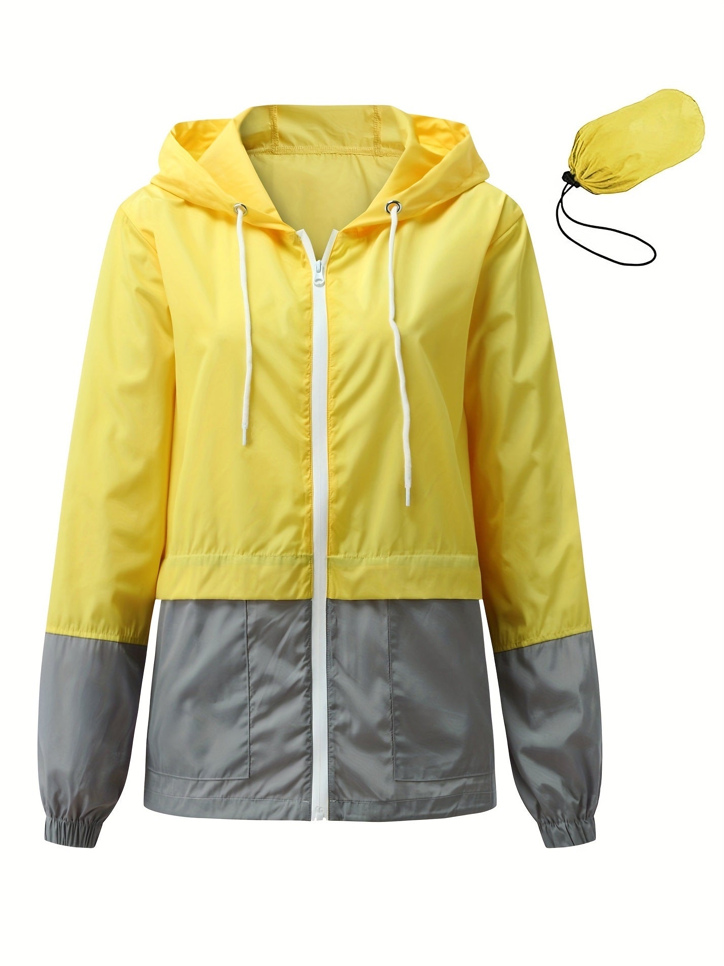 Stylish Women's Waterproof Rain Jacket for Outdoor Adventures